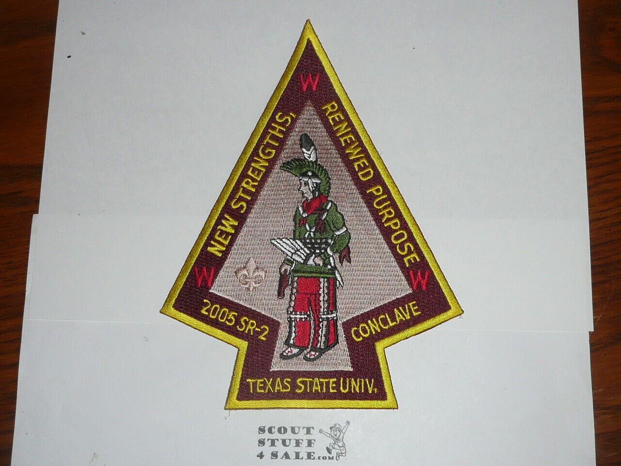 Order of the Arrow Area SR2 2005 Conclave JACKET Patch