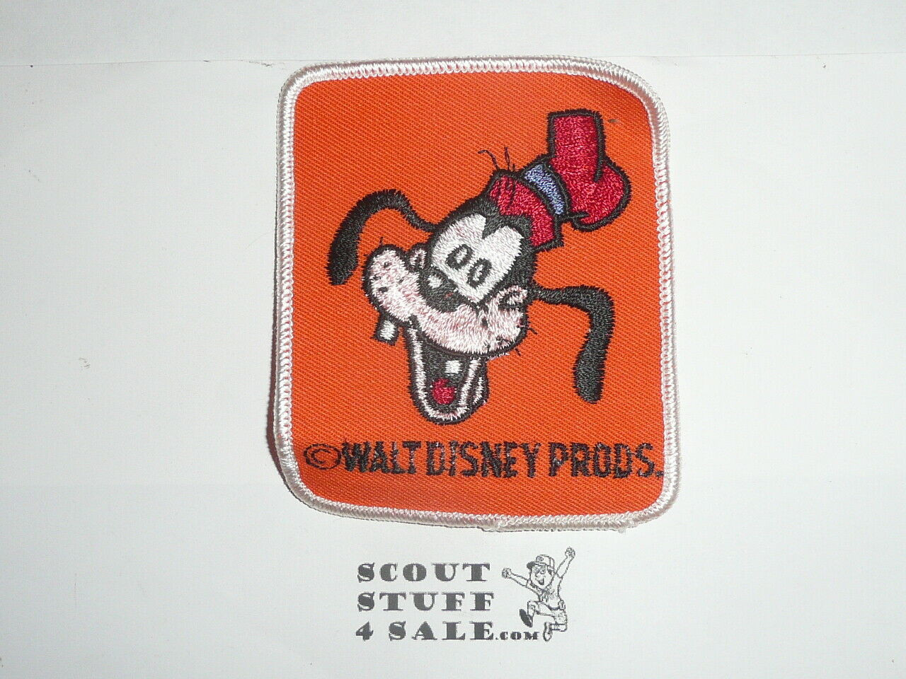 Vintage Walt Disney Productions Goofy Patch