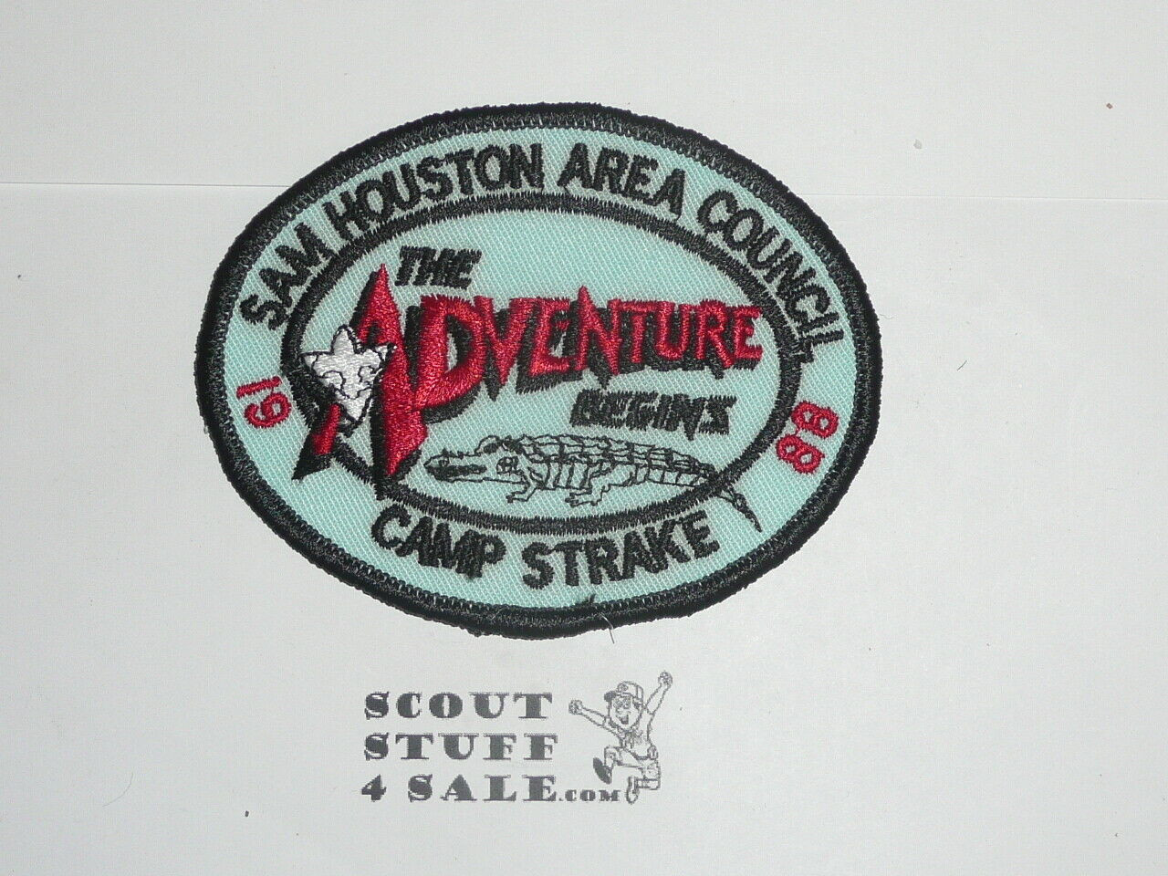 Camp Strake Patch, 1988, Sam Houston Area Council - Boy Scout