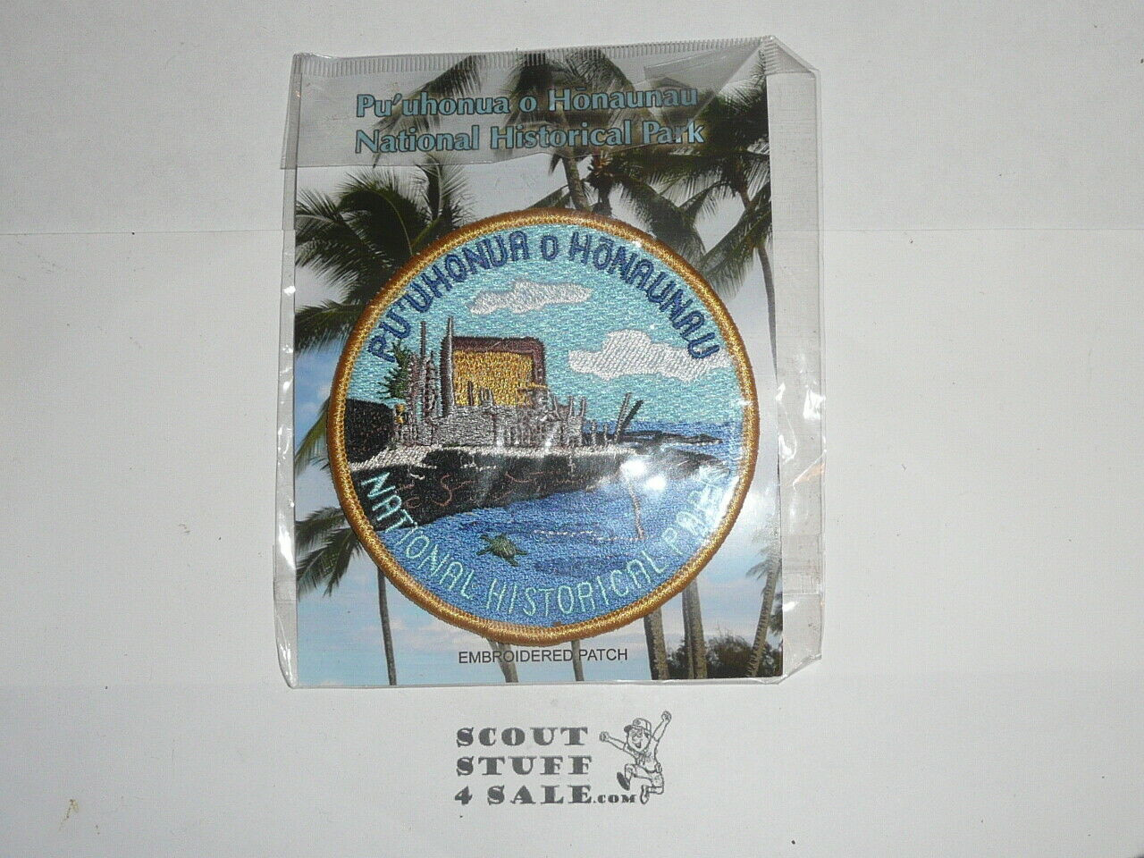 Vintage Pu'Uhonua o Honaunau National Historical Park Travel Souvenir Patch