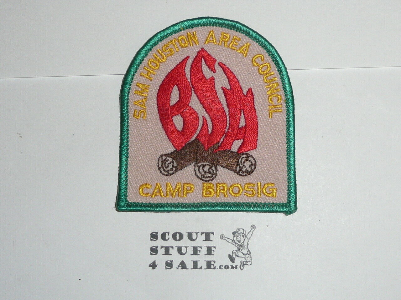 Camp Brosig Patch, BSA, Sam Houston Area Council