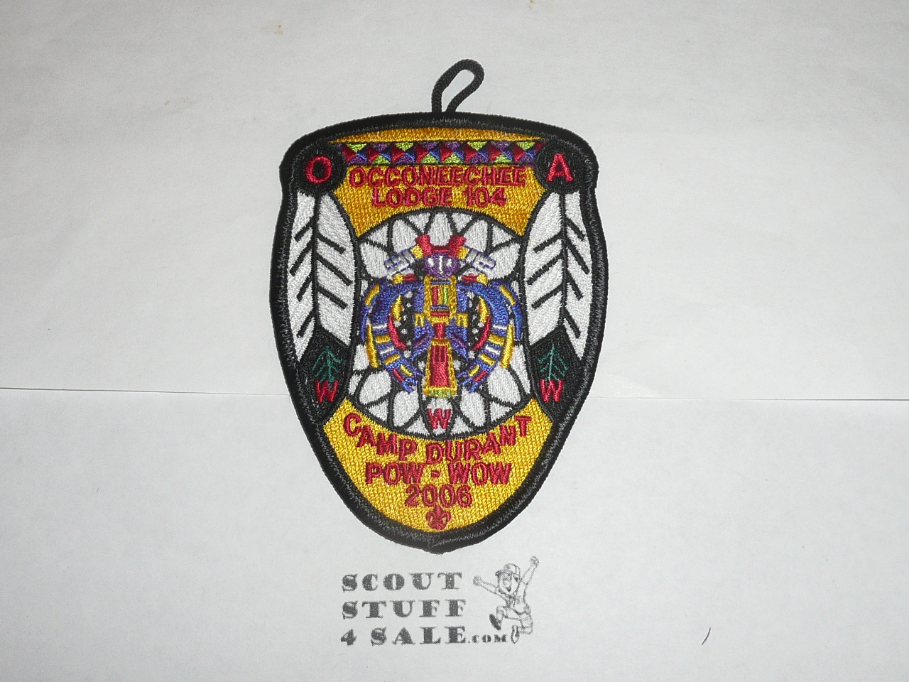 Order of the Arrow Lodge #104 Occoneechee 2006 Pow Wow Patch - Scout