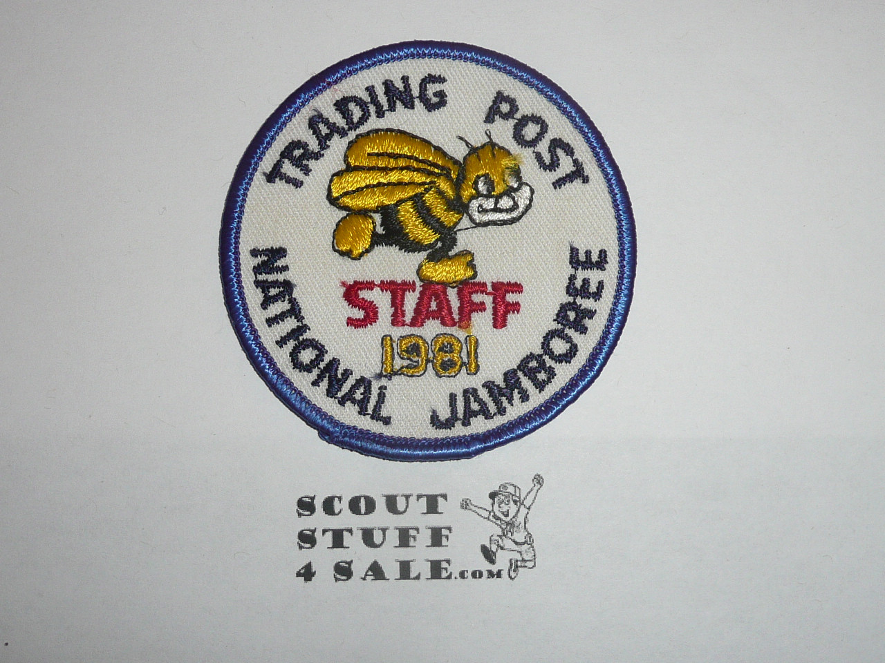 1981 National Jamboree Trading Post B Staff Patch