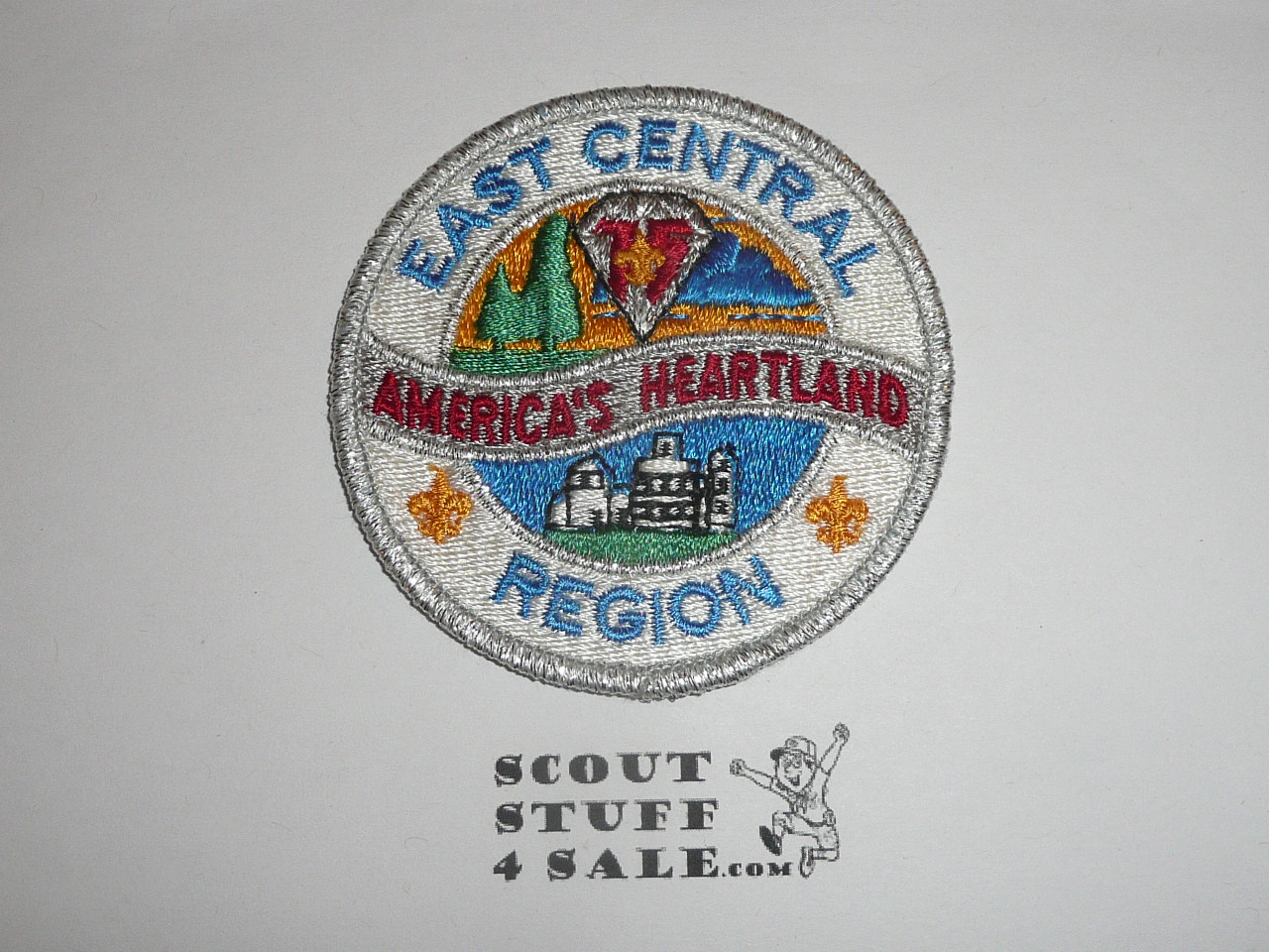 1985 National Jamboree East Central Region Patch