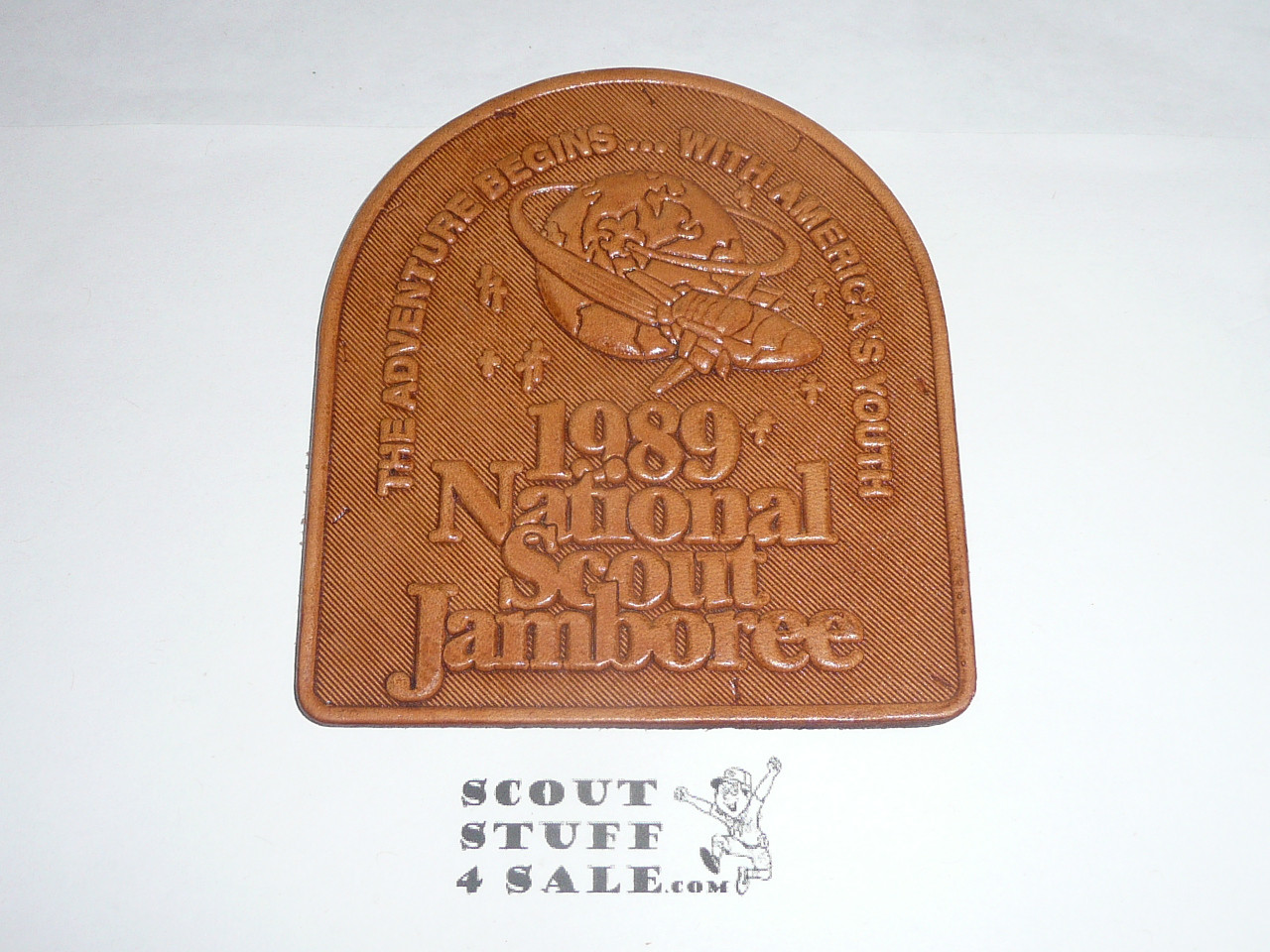 1989 National Jamboree Leather Patch