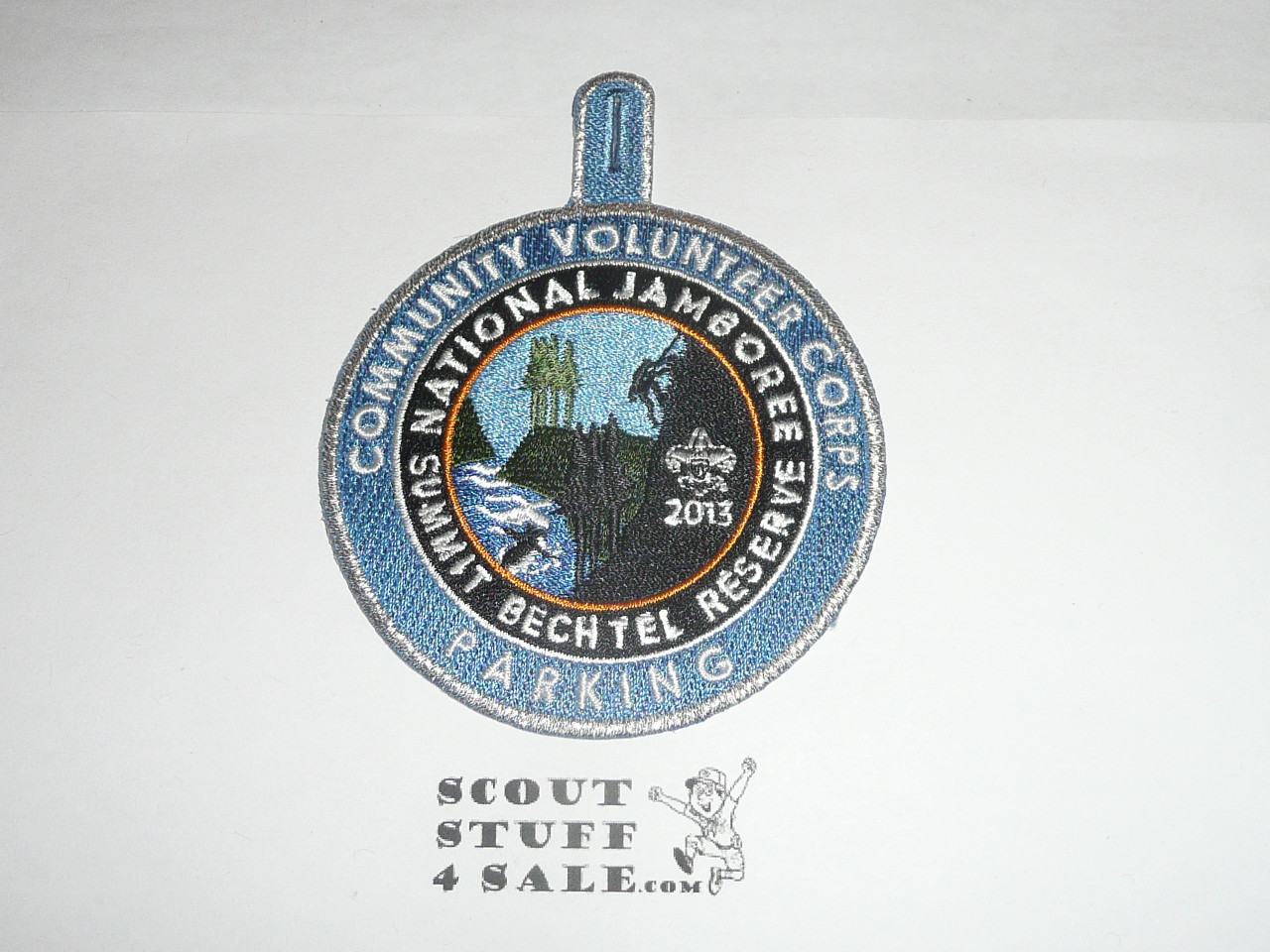 2013 National Jamboree Community Volunteer Corp Parking STAFF Patch