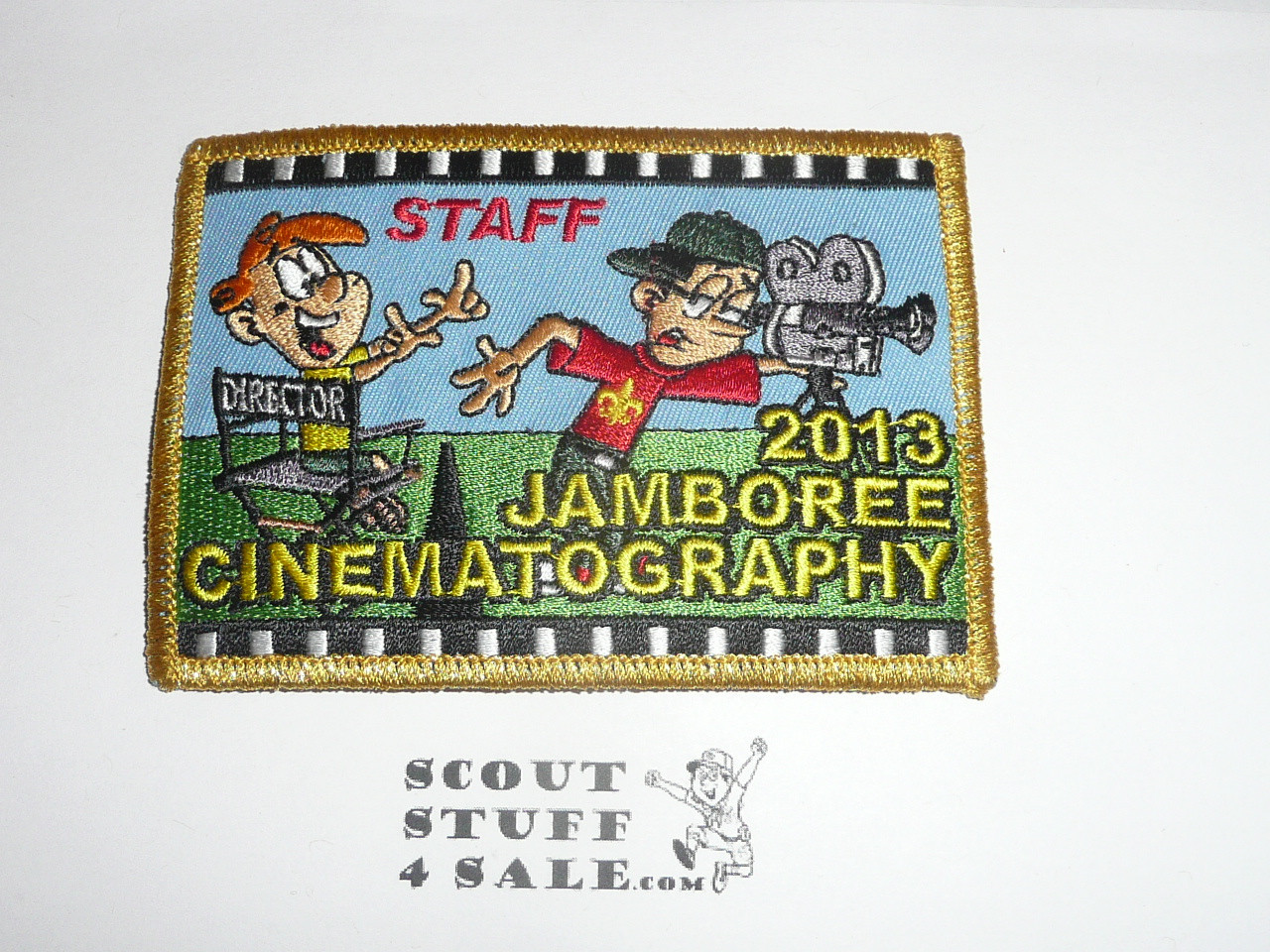 2013 National Jamboree Cinematography Merit Badge STAFF Patch