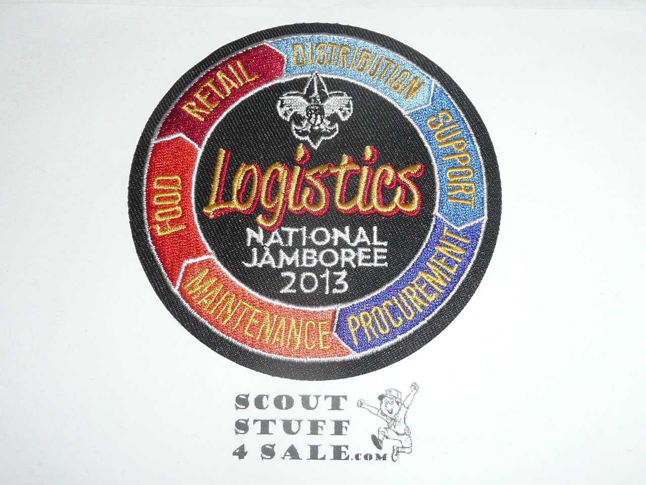 2013 National Jamboree Logistics STAFF Patch