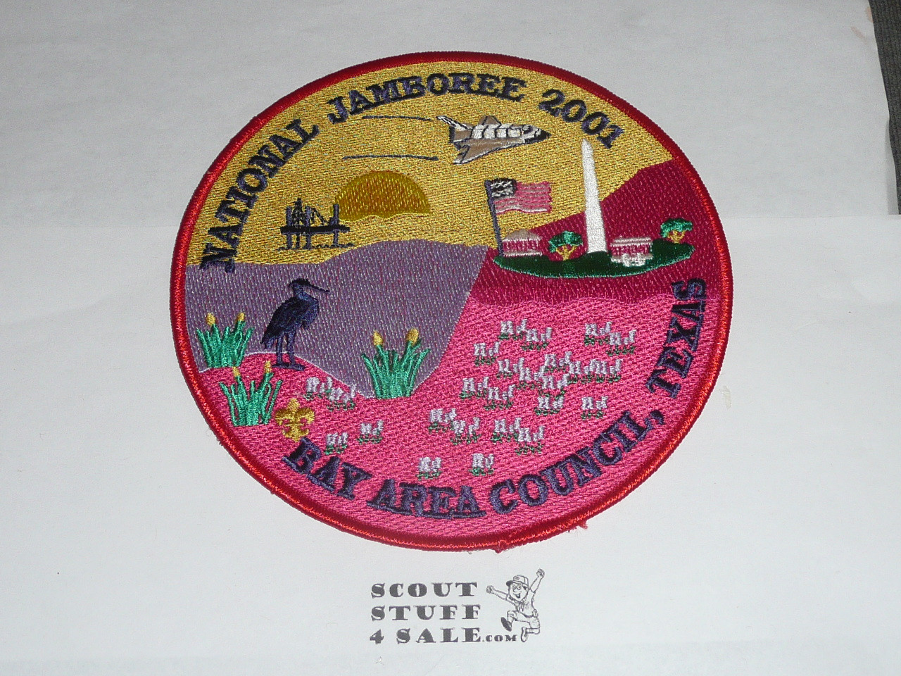 2001 National Jamboree JCP - Bay Area Council Jacket Patch