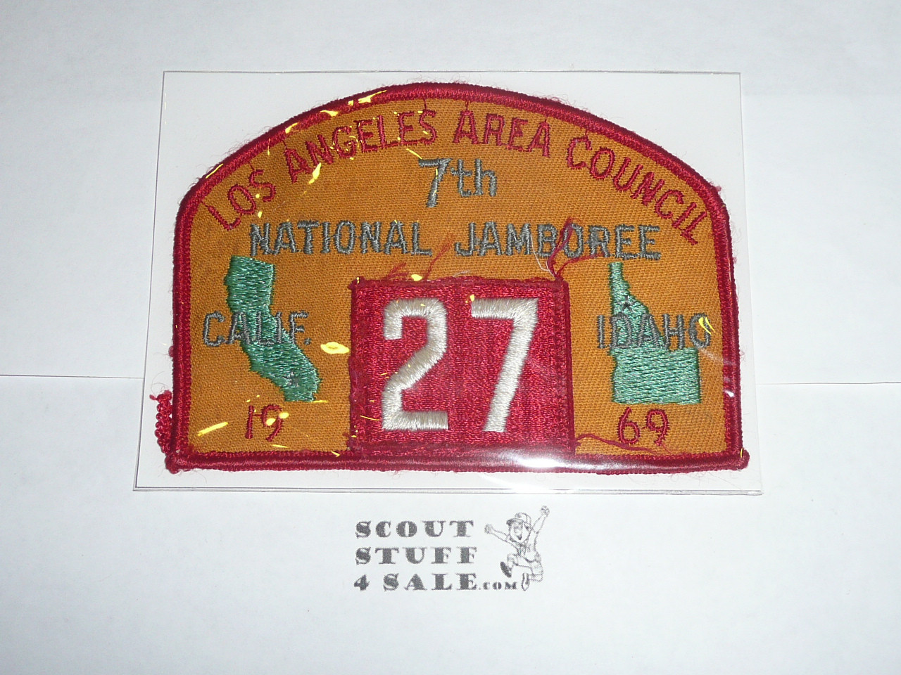 1969 National Jamboree JSP - Los Angeles Area Council, Troop 27, MINT