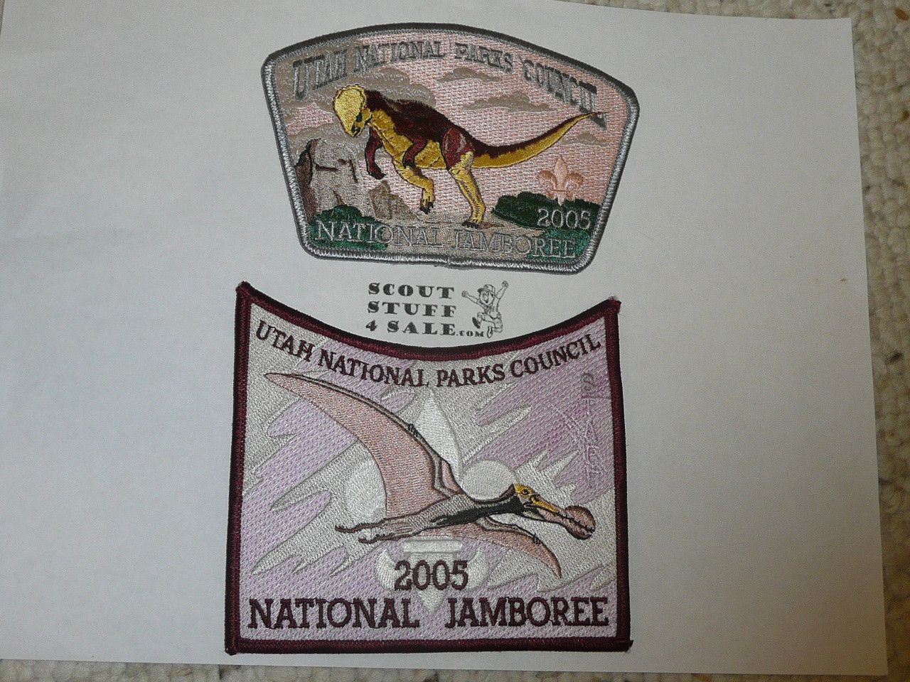 2005 National Jamboree JSP - Utah National Parks Council 2 pieces of set