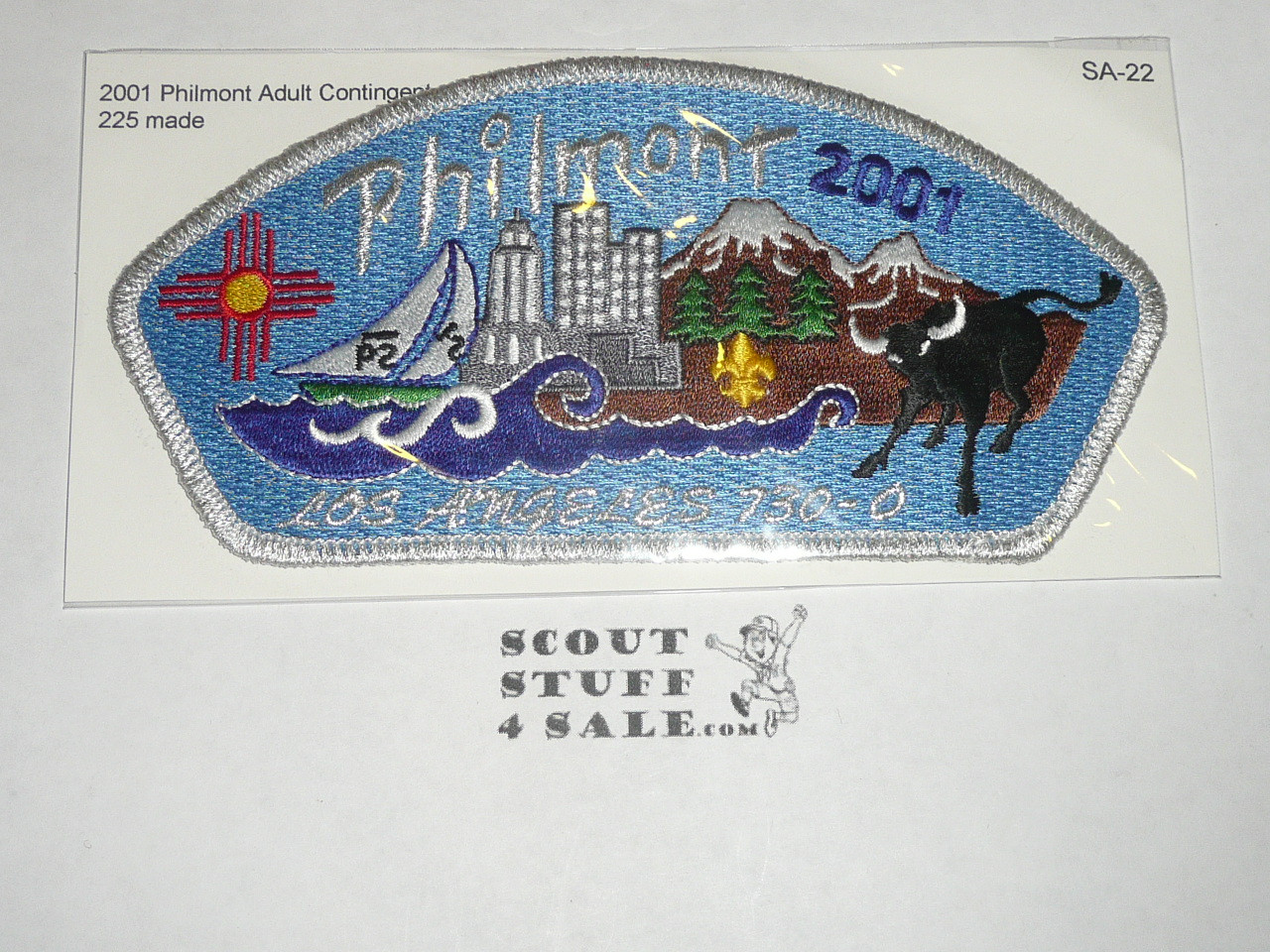 Los Angeles Area Council sa22 - 2001 Philmont