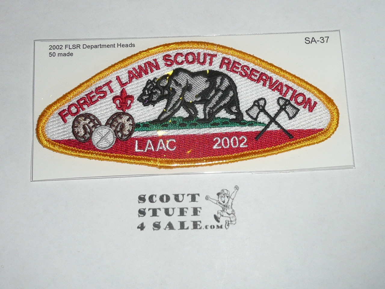 Los Angeles Area Council sa37 CSP - 2002 Forest Lawn Scout Reservation DEPT HEADS