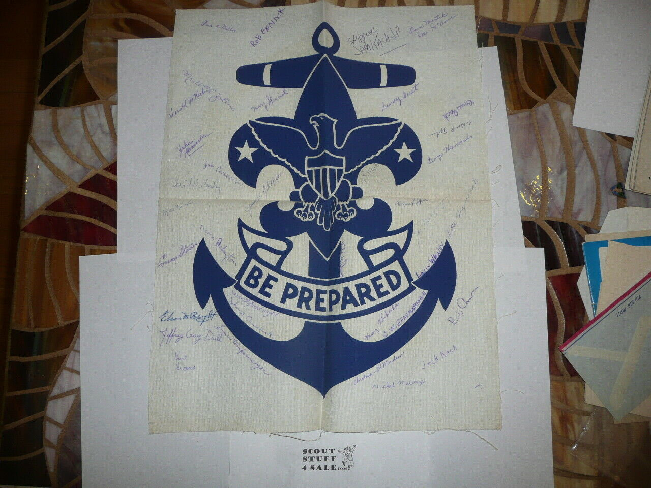 Scouting & personal papers Commander Thomas Keane, Credited w/ Saving Sea Scouting