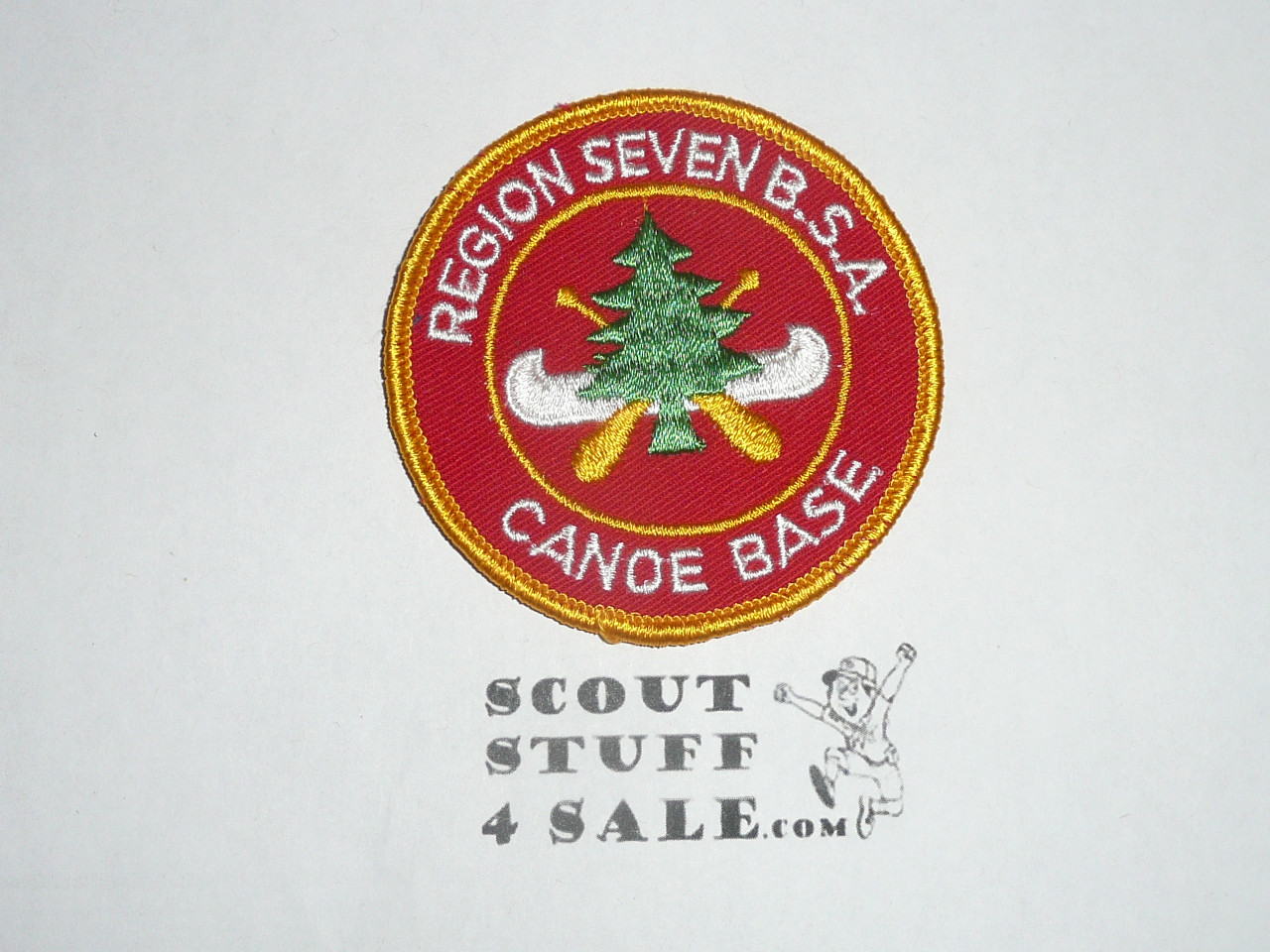 Region Seven Explorer Canoe Base, Patch Titled Region Seven BSA Canoe Base