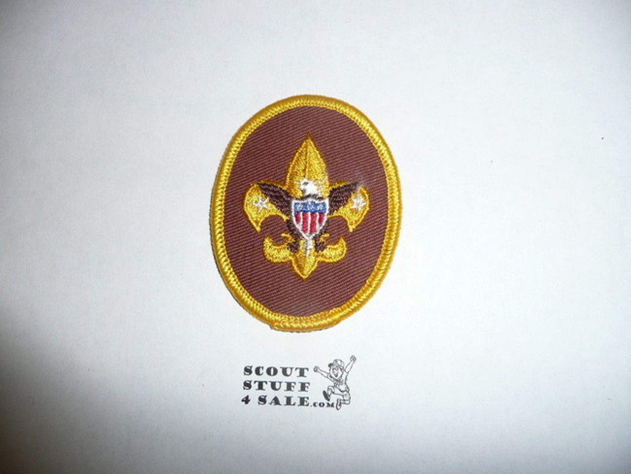 Tenderfoot Rank Patch - 1972-1989 - Type 11, sewn