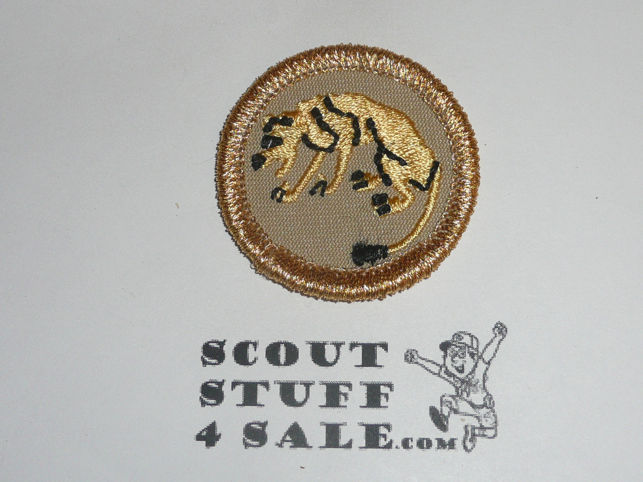 Tracking (Commerative 100th Anniv) - Type K - Fully Embroidered Merit Badge with 100th Anniv backing (2010)