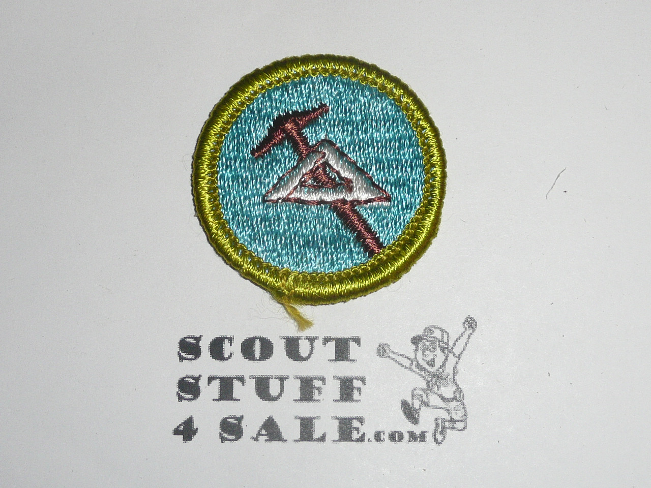 Drafting - Type J - Fully Embroidered Merit Badge with Scout Stuff backing (2002-current)