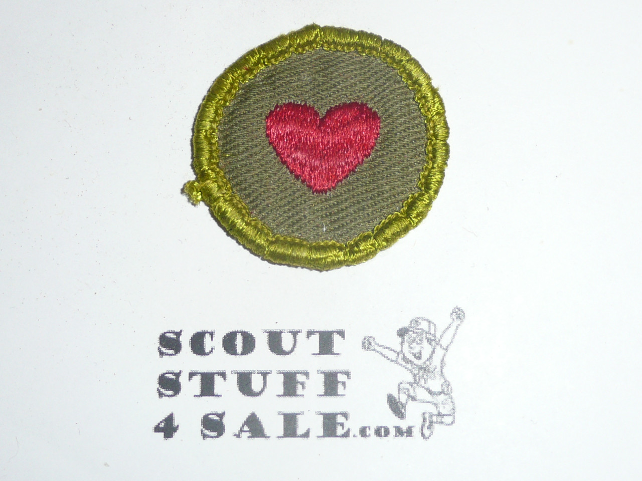Personal Fitness - Type F - Rolled Edge Twill Merit Badge (1961-1968), sewn