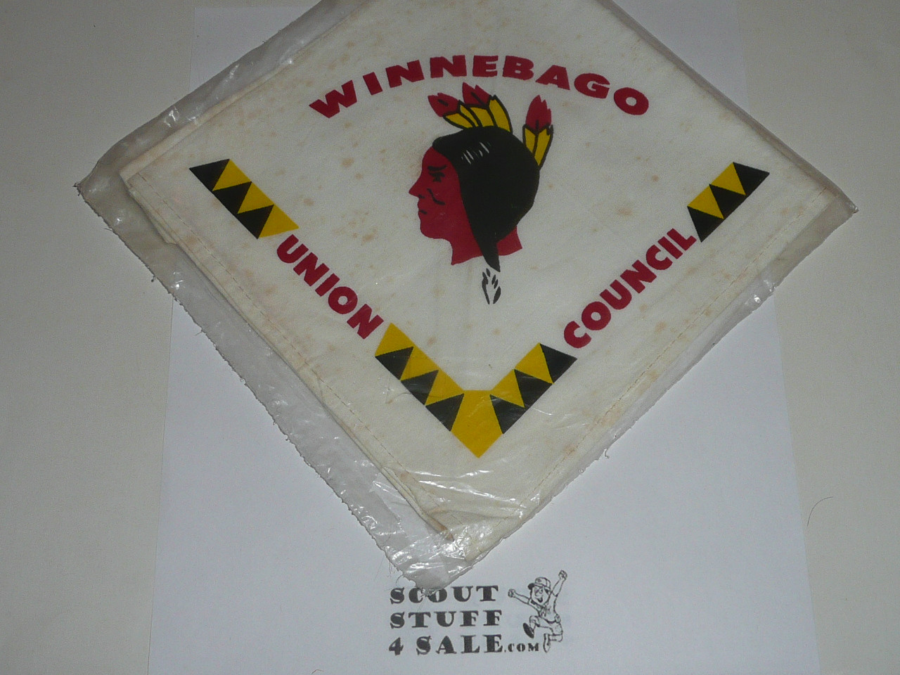 Camp Winnebago Neckerchief, Union Council, white
