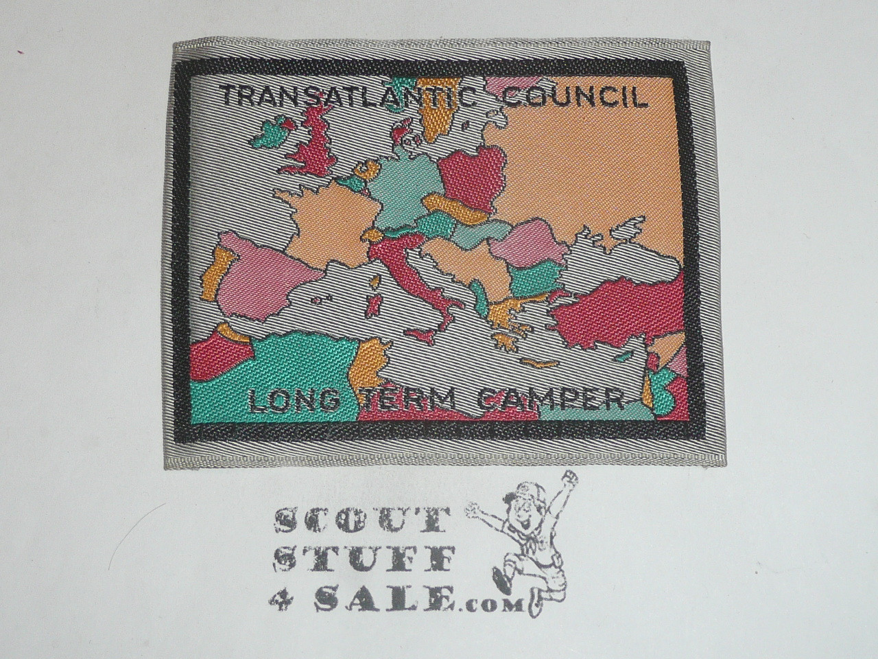 Transatlantic Council Long Term Camper Woven Patch