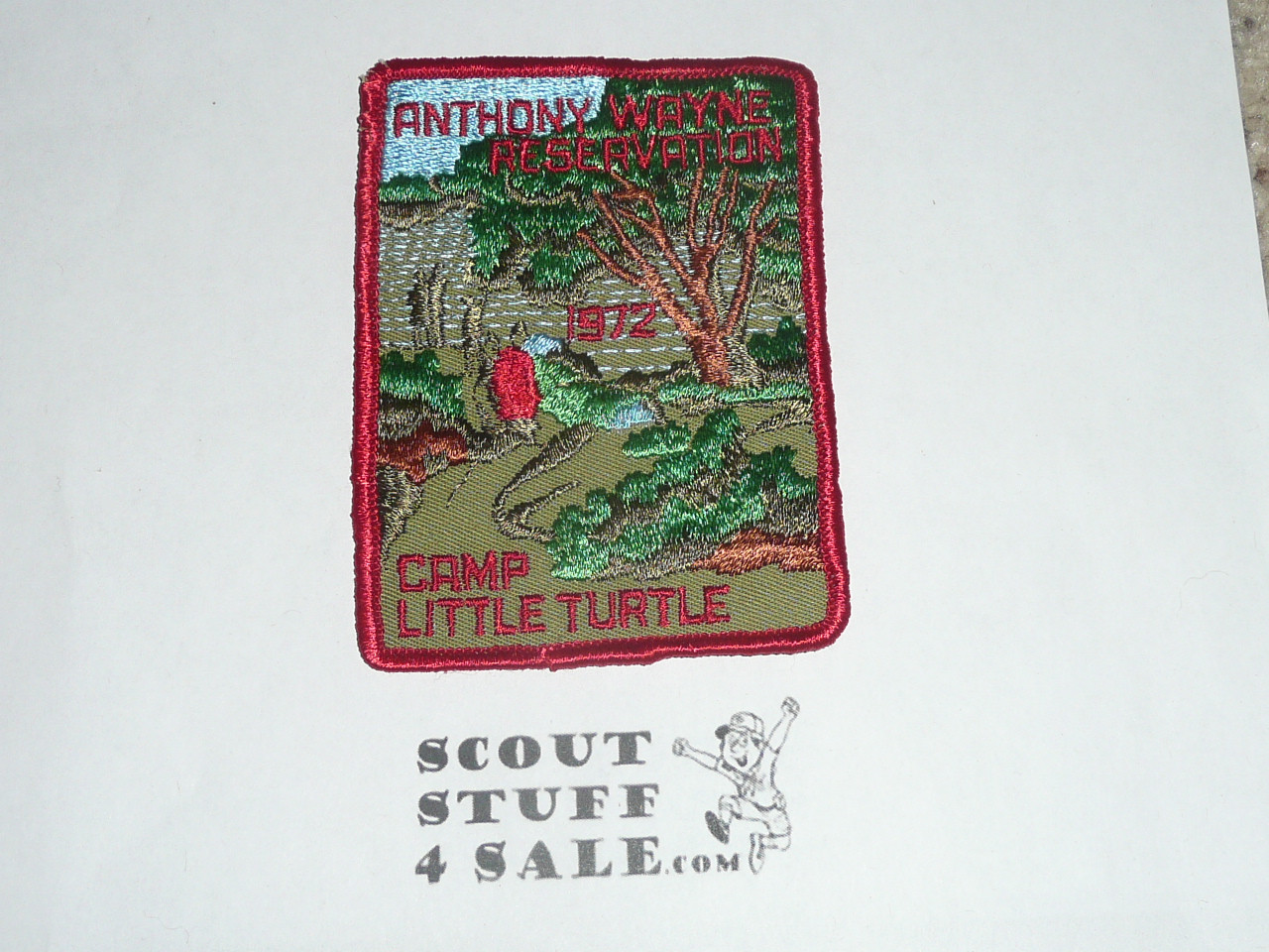 Camp Little Turttle, Anthony Wayne Reservation Patch 1972