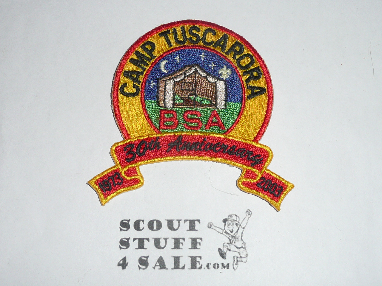 Camp Tuscarora 2003 30th Anniversary Patch