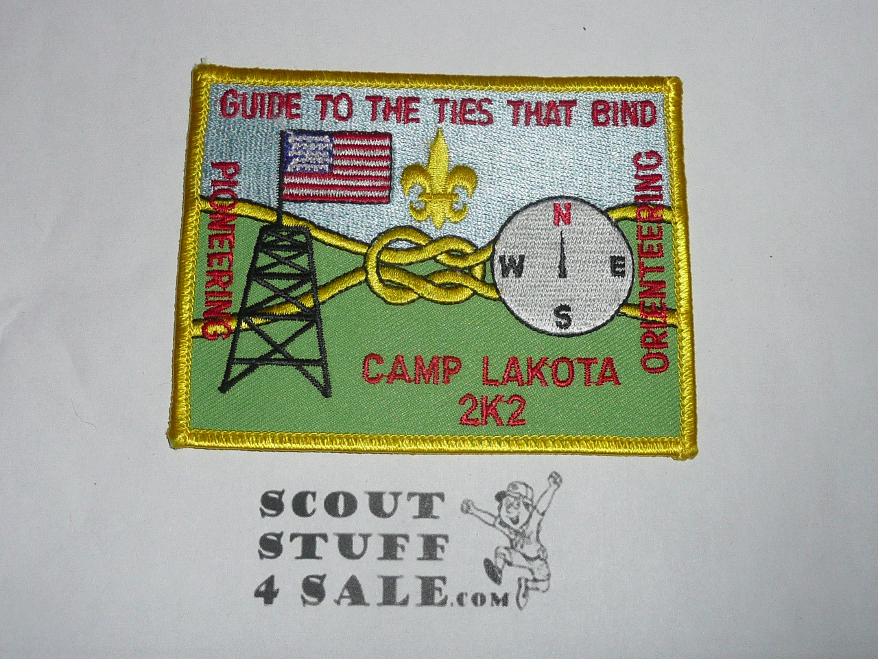 Camp Lakota 2002 Twill Patch
