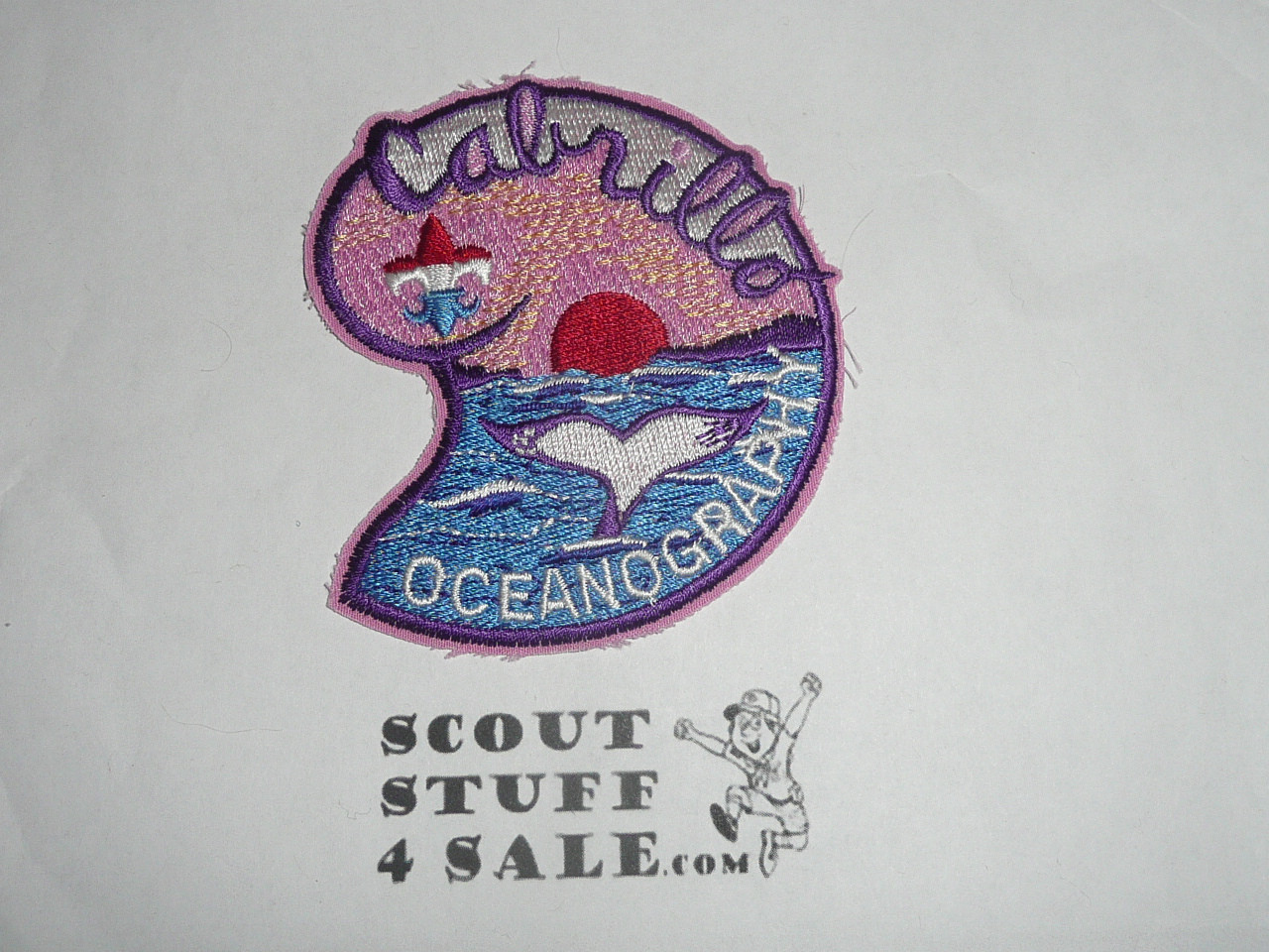 Cabrillo Beach Scout Camp, Oceanography Patch, LAAC