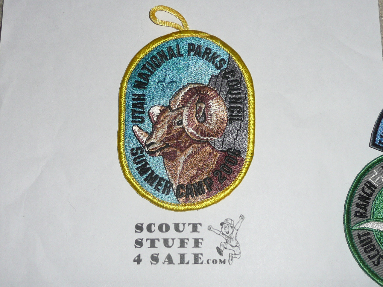 Utah National Parks Council Summer Camp Patch, 2006