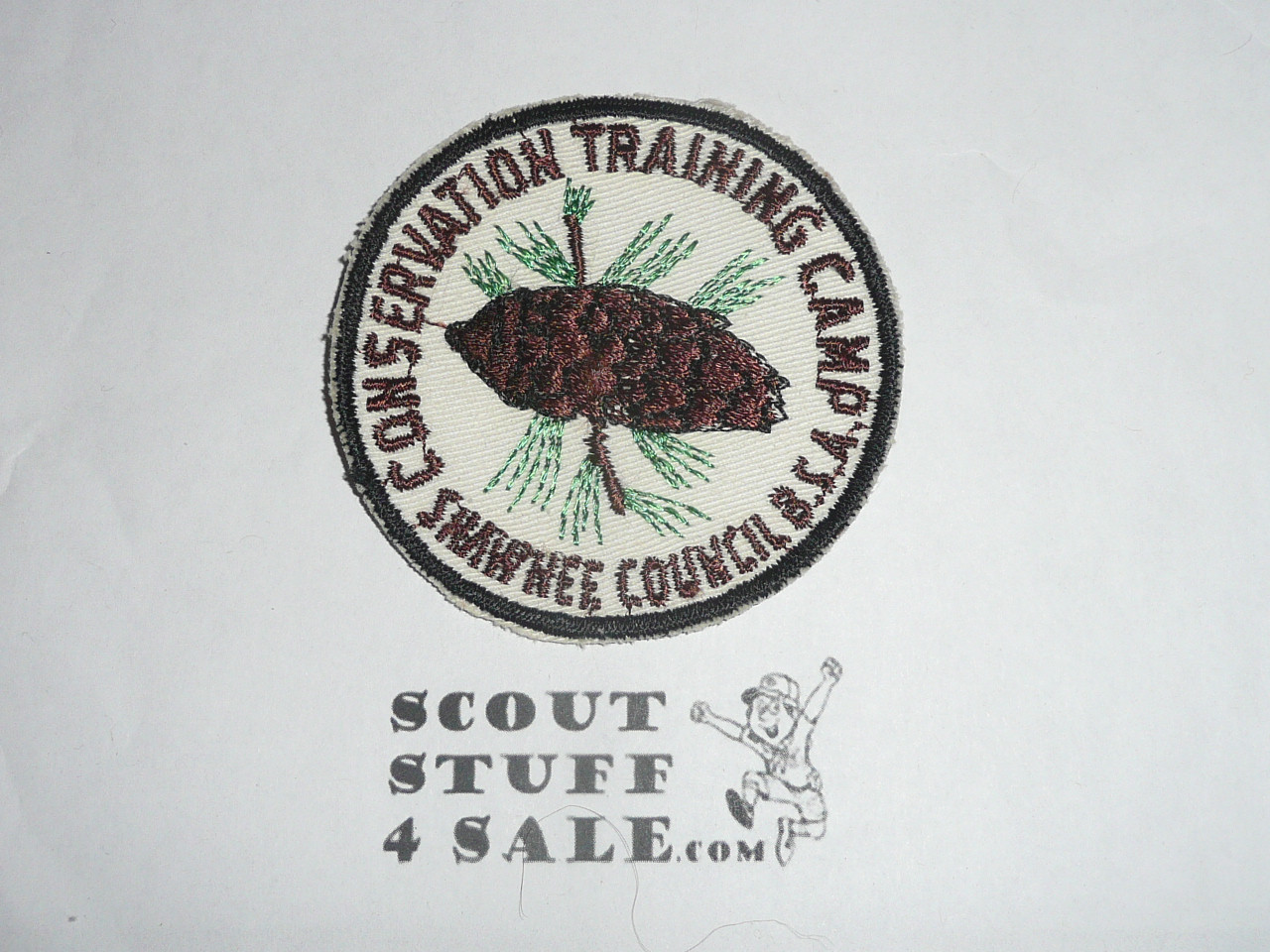 Shawnee Council Conservation Training Camp twill Patch