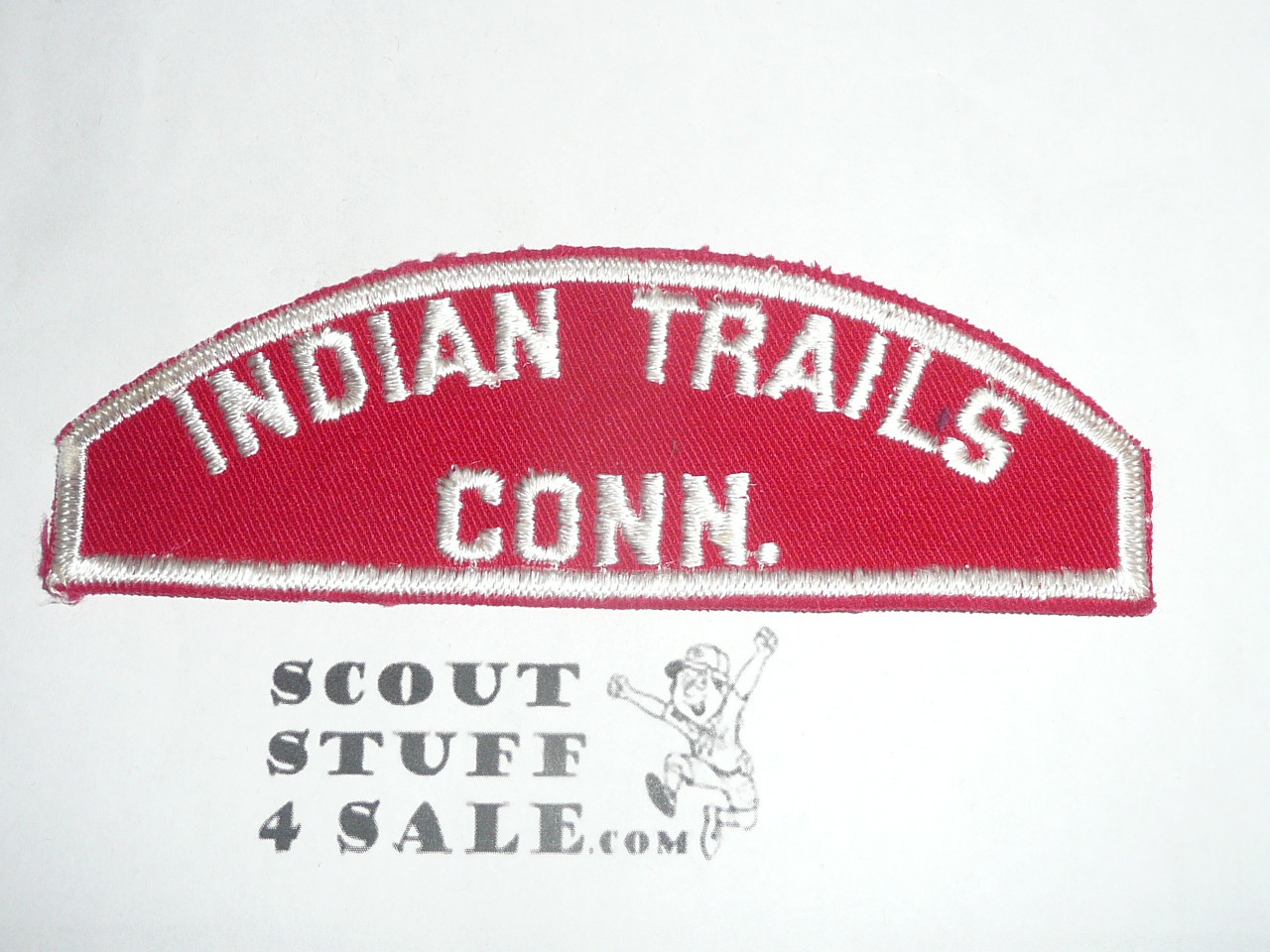 Indian Trails Council Red/White Council Strip -Scout