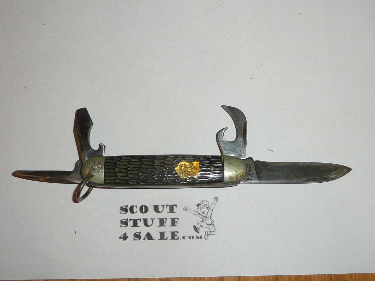 Boy Scout Knife, Imperial Manufacturer, Used but in good shape (CSE27)
