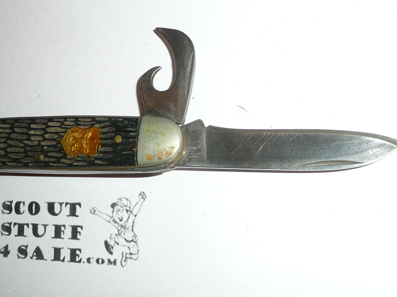 Boy Scout Knife, Imperial Manufacturer, Used but in good shape (CSE27)