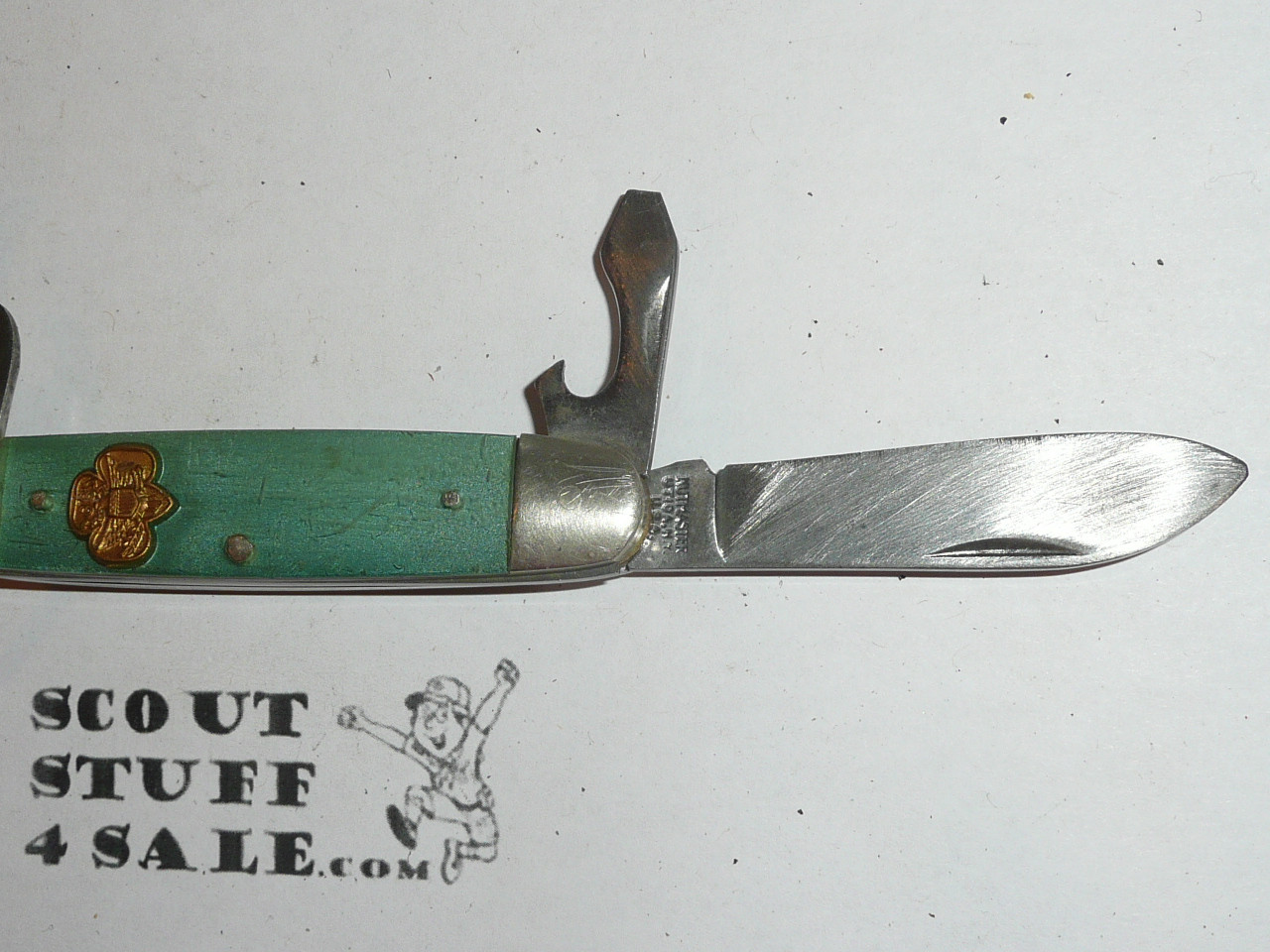 Girl Scout Pocket Knife, Kutmaster Manufacture, Lite Use (CSE64)