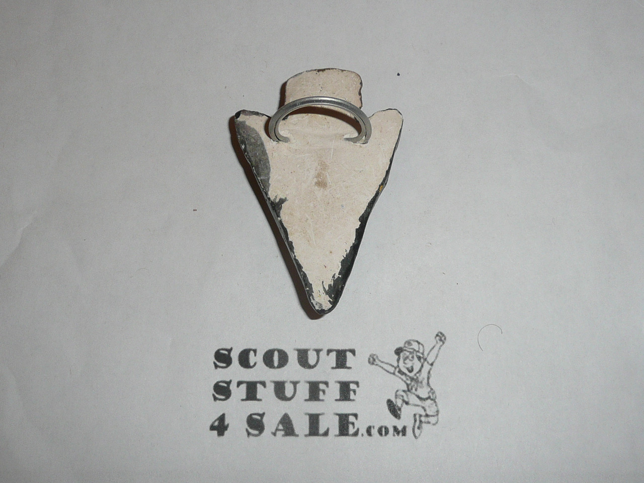 Arrowhead Plaster Neckerchief Slide