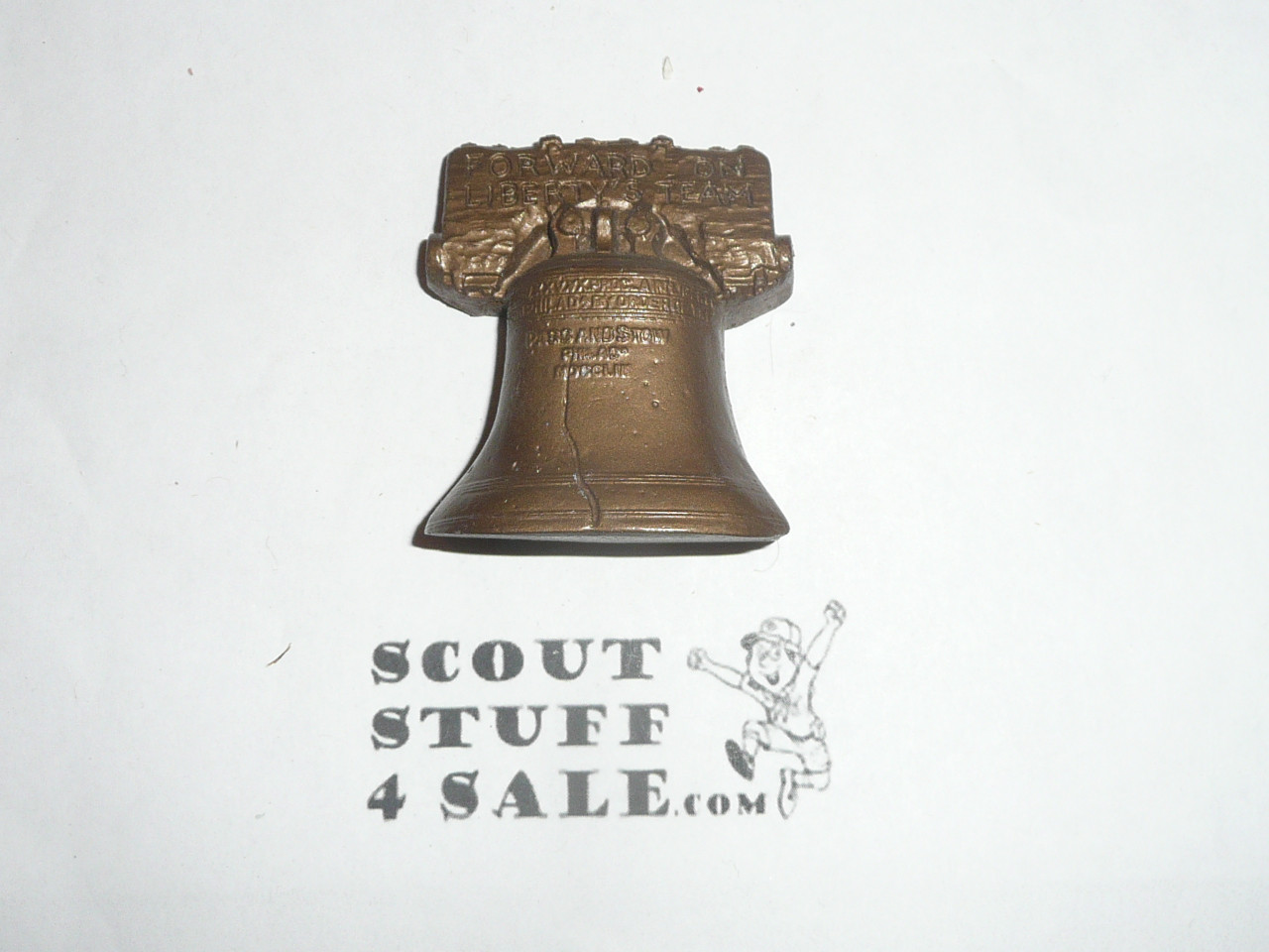 Liberty Bell Resin Decorative item, By Torchy