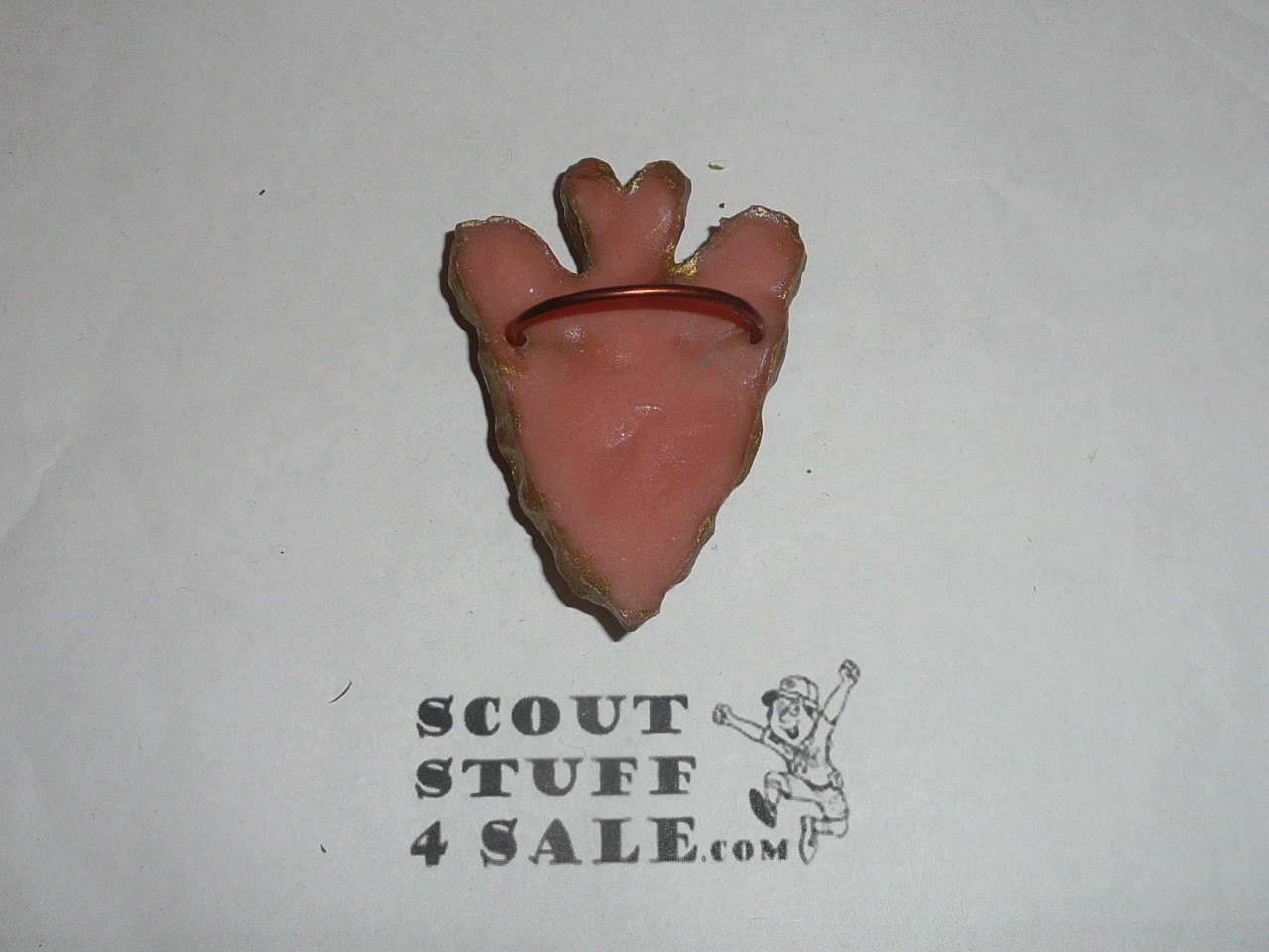 Junior Leader Training Arrowhead Resin Neckerchief Slide