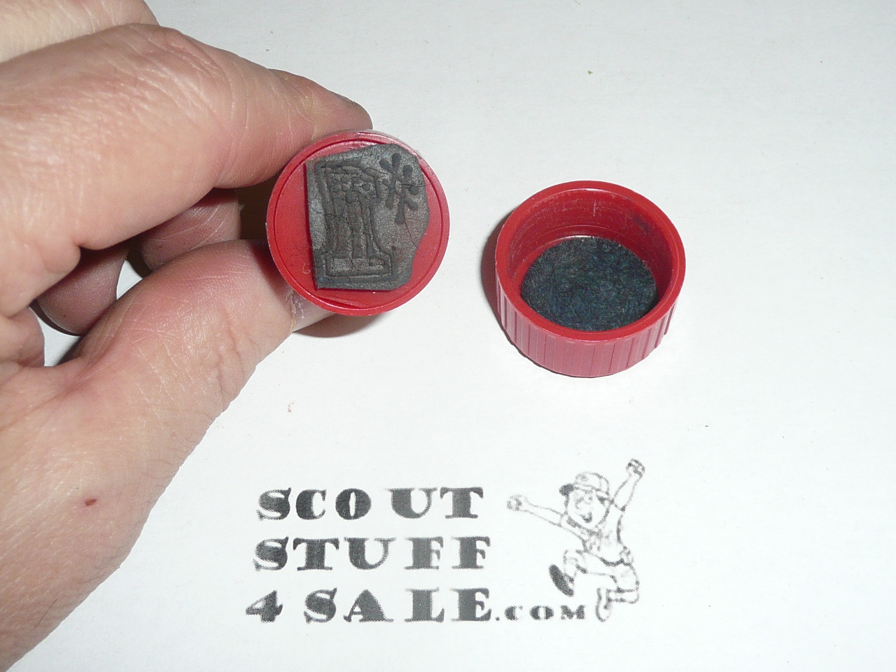 1970's Boy Scout Rubber Stamp