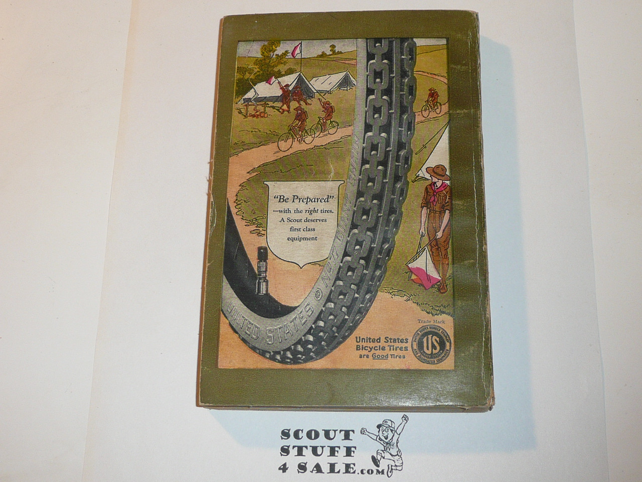 1927 Boy Scout Handbook, Second Edition, Thirty-seventh Printing, near MINT #2