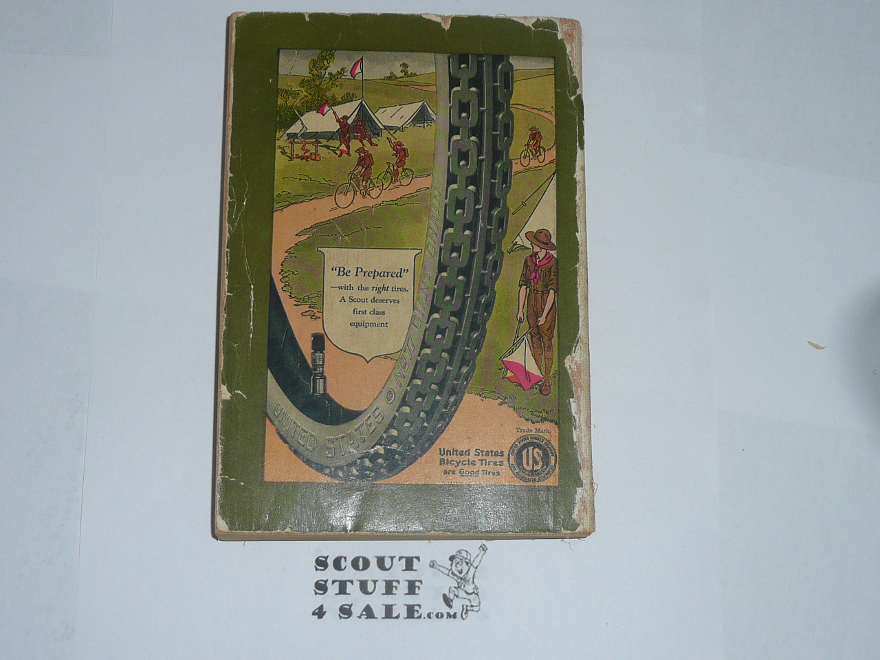 1924 Boy Scout Handbook, Second Edition, Thirtieth Printing, some spine and cover wear #2