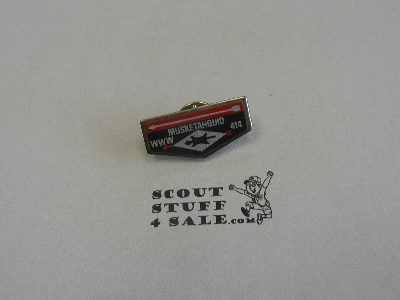 Musketahquid O.A. Lodge #414 Flap Pin - Scout