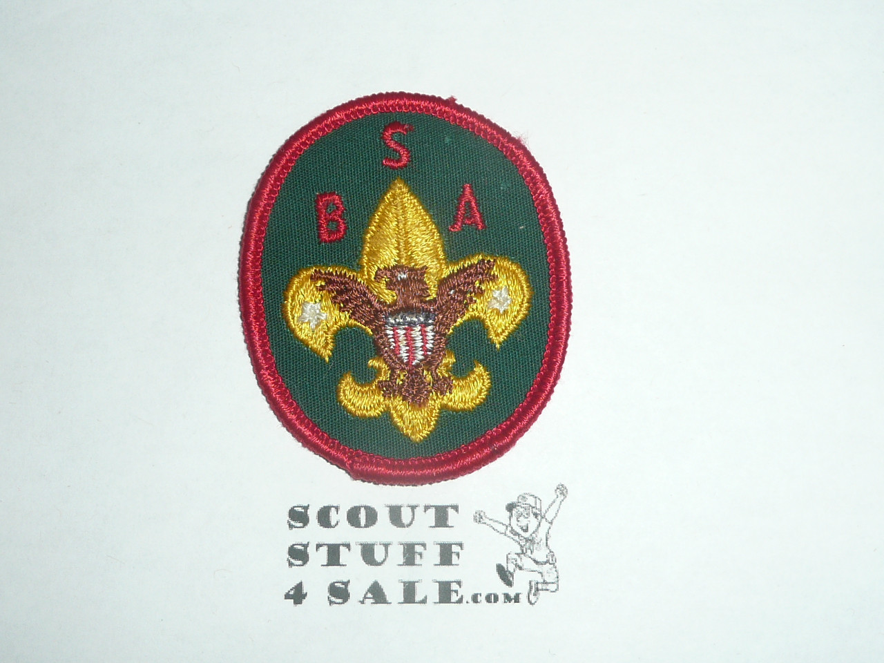 BSA National Issue Jacket Emblem - Explorer Green