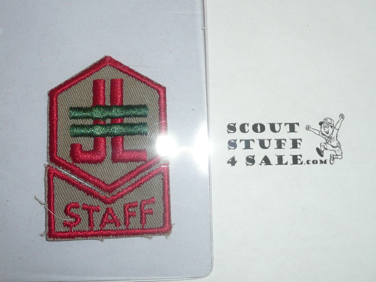 Junior Leader Training six sided Patch with STAFF Patch