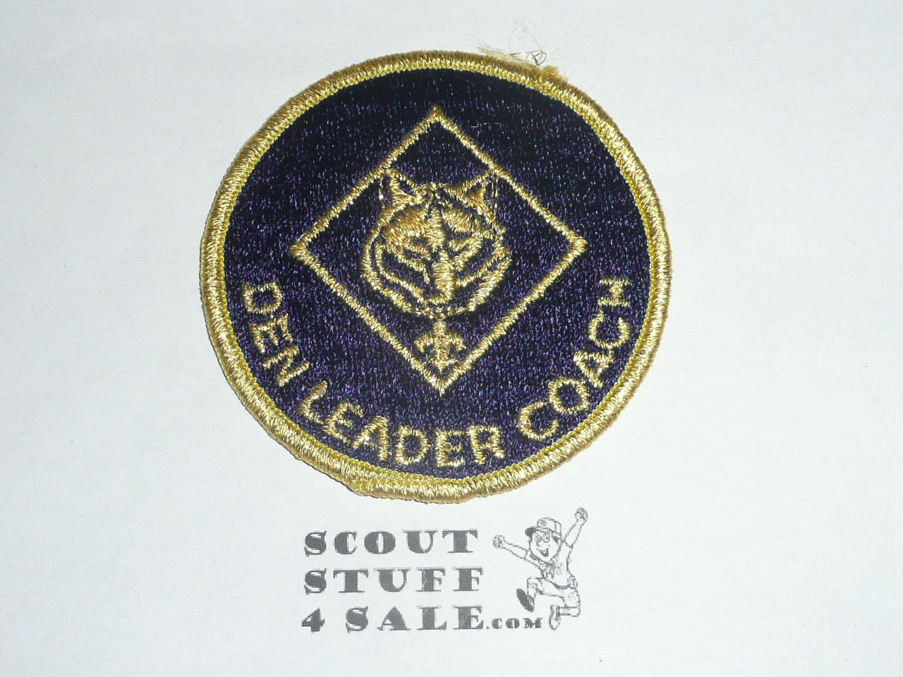 Den Leader Coach Patch, fully embroidered