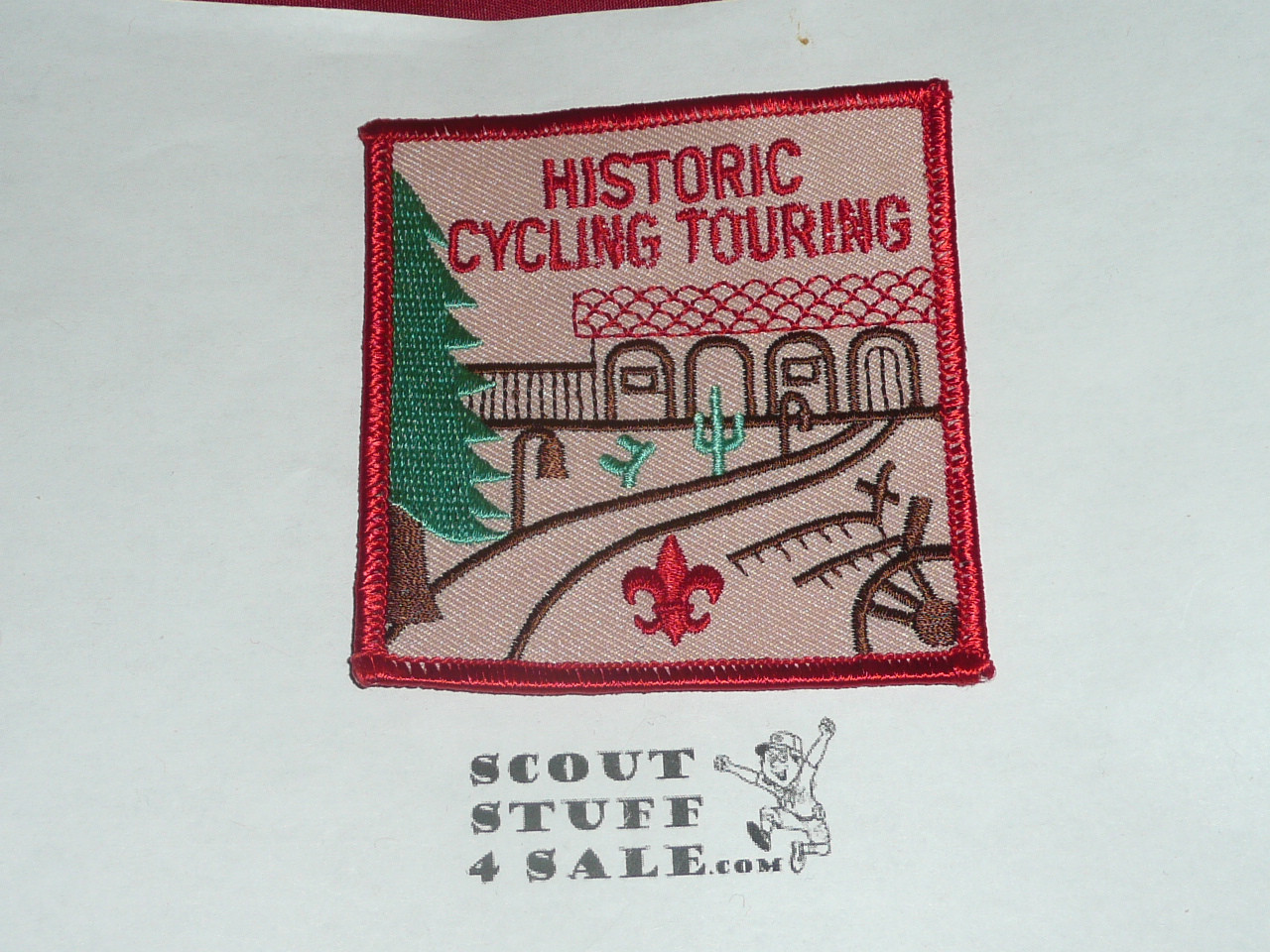 Historic Cycling Touring High Adventure Team (HAT) Award Patch, #2