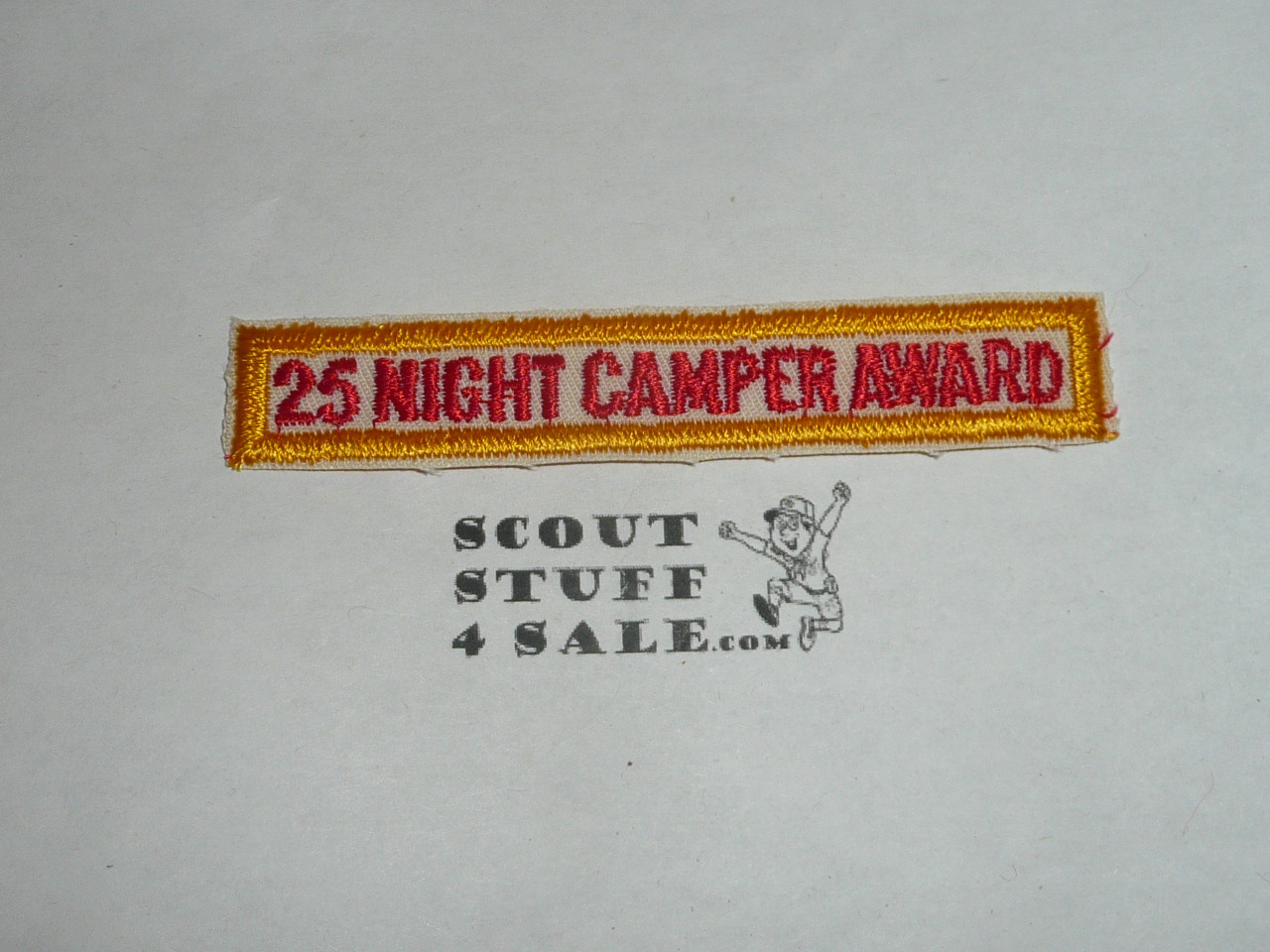 25 Night Camper Award Segment Patch (HAT) High Adventure Team