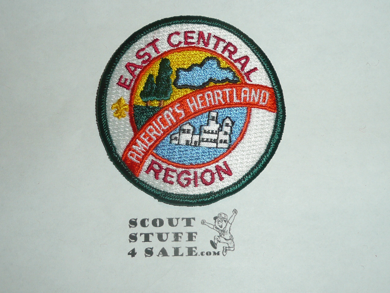 East Central Region Patch, green bdr