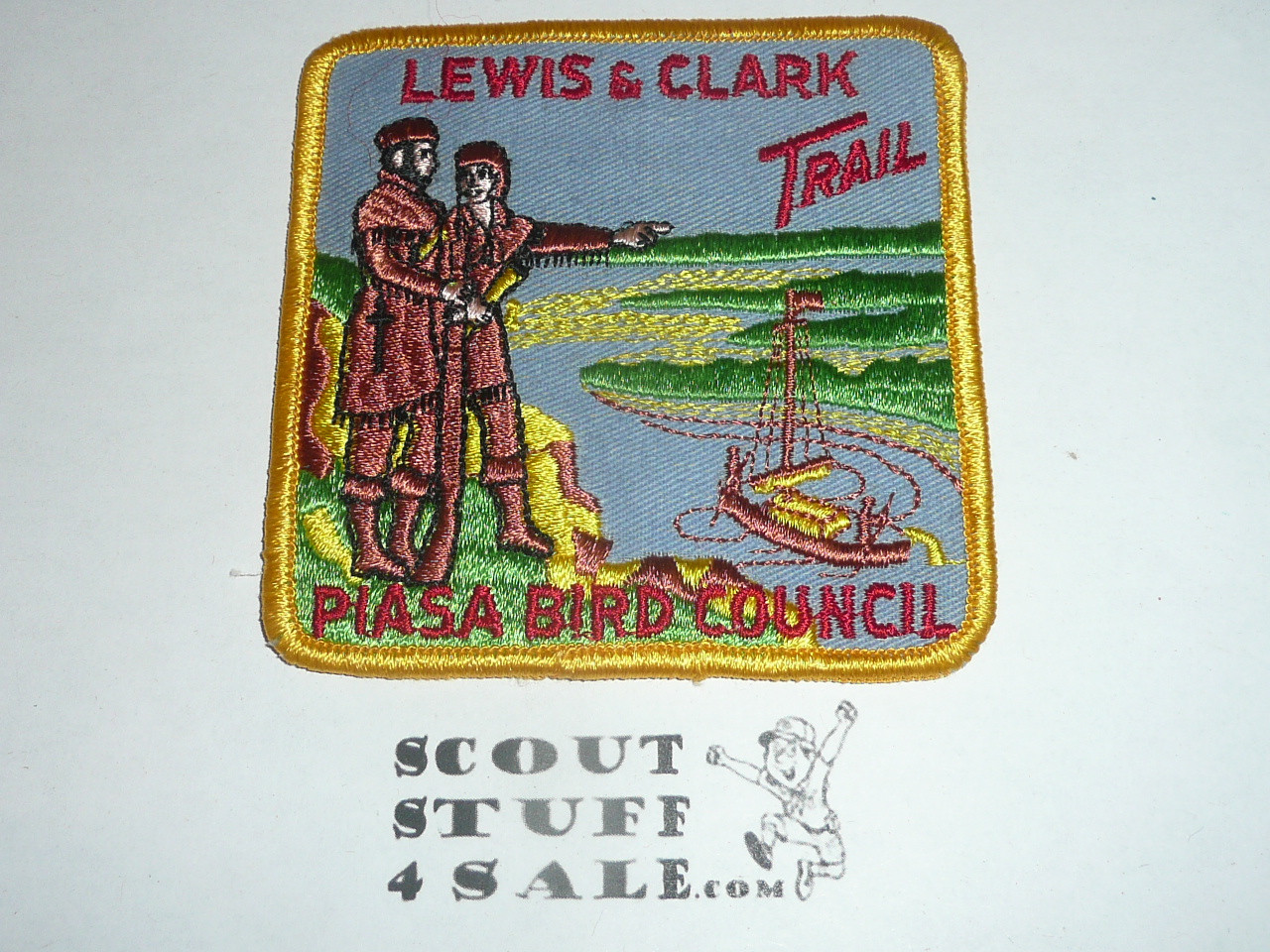 Lewis & Clark Trail, Piasa Bird Council, Boy Scout Trail Patch