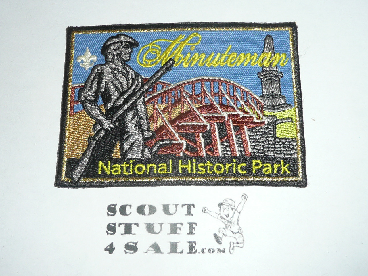 Minuteman National Historic Park Trail Patch, Issued by the Boy Scouts of America